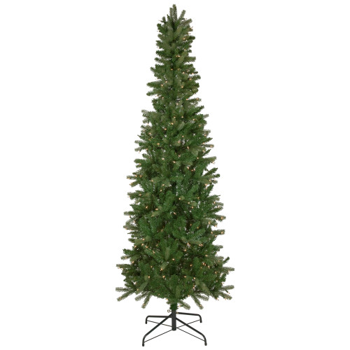 7.5' Pre-Lit Wicklow Noble Fir Artificial Christmas Tree, Clear Lights - IMAGE 1