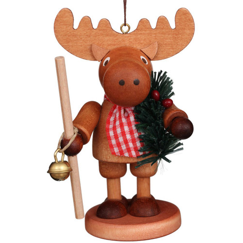 5" Christian Ulbricht Elk Christmas Ornament - IMAGE 1