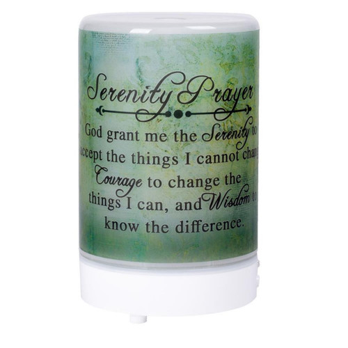 Serenity Prayer Electrical Essential Oil Diffuser - 5.75" - IMAGE 1