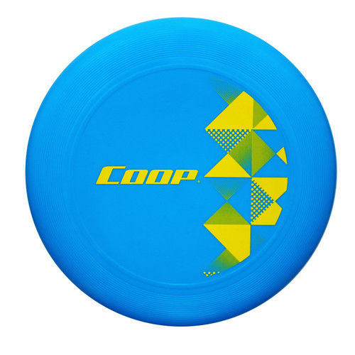 9" Blue and Yellow Chill Wave 110G Water Resistant Flying Disc - IMAGE 1