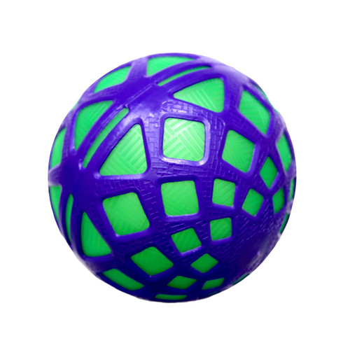 7.5" Reactorz Purple and Green Light-Up Playground Ball - IMAGE 1