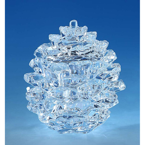 Small Pinecone Candy Jars - 4" - Clear - Set of 4 - IMAGE 1