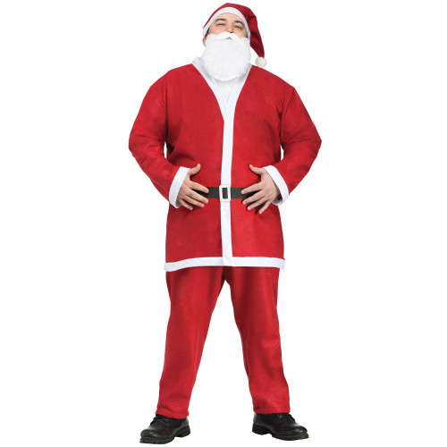 Pub Crawl Adult Santa Claus Suit Christmas Costume - Plus Size - IMAGE 1