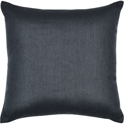 22" Charcoal Gray Solid Square Outdoor Patio Throw Pillow - IMAGE 1