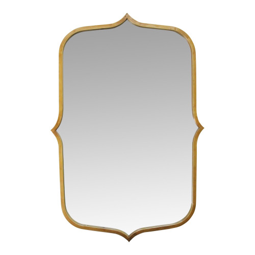 36" Gold Solid Metal Mirror - IMAGE 1