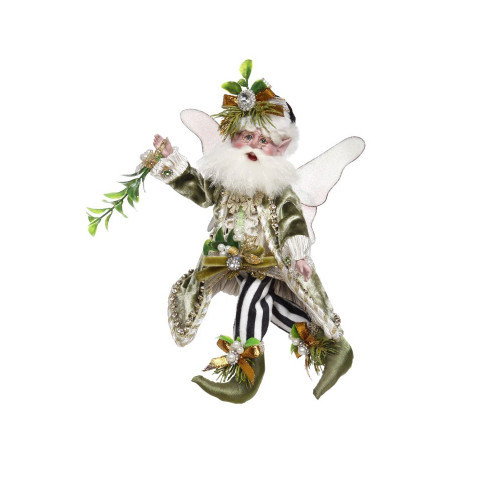Mark Roberts Under the Mistletoe Christmas Fairy, Small 9.5" #51-24166 - IMAGE 1