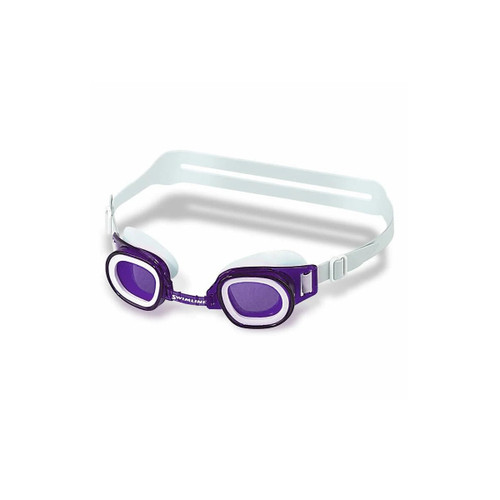 6.25" Purple St. Lucia Recreational Swimming Pool Goggles - IMAGE 1