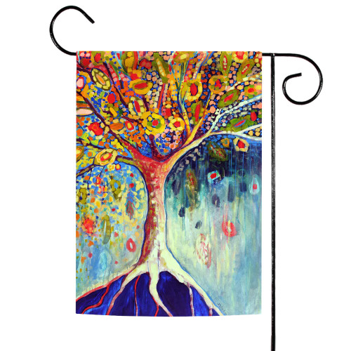 Tree Of Life Outdoor Garden Flag 18" x 12.5" - IMAGE 1