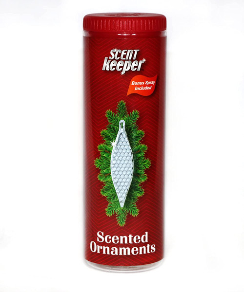 Scent Keeper Scented Christmas Ornaments with Bonus Spray - .5oz - IMAGE 1