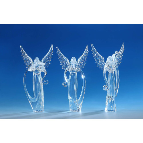 Loop Angel Christmas Figurine Decorations - 11.5" - Set of 3 - IMAGE 1