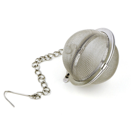 Mesh Ball Stainless Steel Tea Infuser - 1.75" - Silver - IMAGE 1