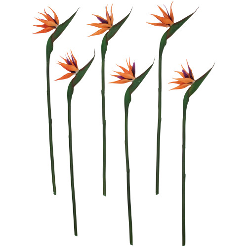 Real Touch™ Bird of Paradise Artificial Sprays - 33" - Set of 6 - IMAGE 1
