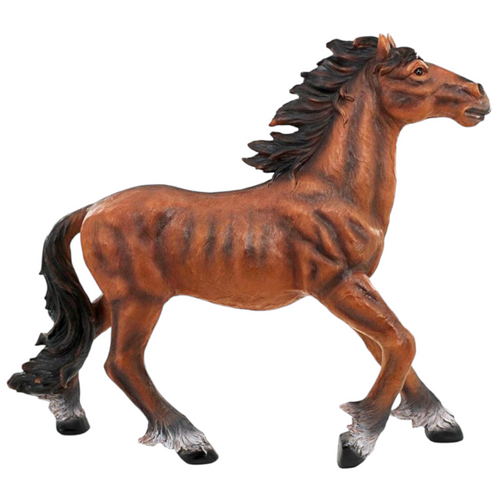 25.5" Unbridled Running Wild Mustang Horse Outdoor Garden Statue - IMAGE 1