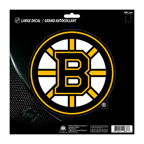 8" NHL Boston Bruins Large Decal Sticker - IMAGE 1