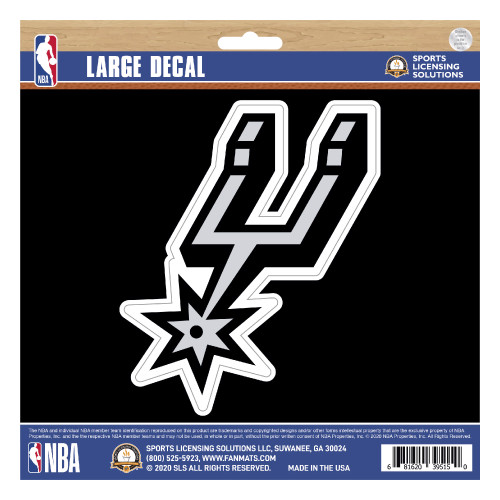 8" NBA San Antonio Spurs Large Decal Sticker - IMAGE 1