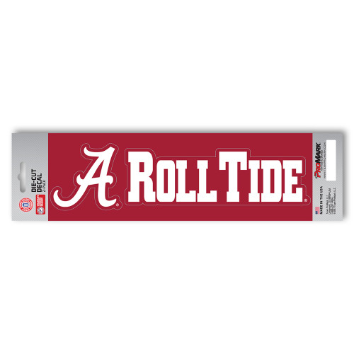 2ct NCAA University of Alabama Team Slogan Automotive Decal Stickers 6.25" - IMAGE 1