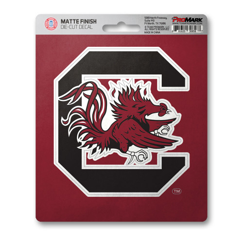 6.25" NCAA University of South Carolina Matte Automotive Decal Sticker - IMAGE 1