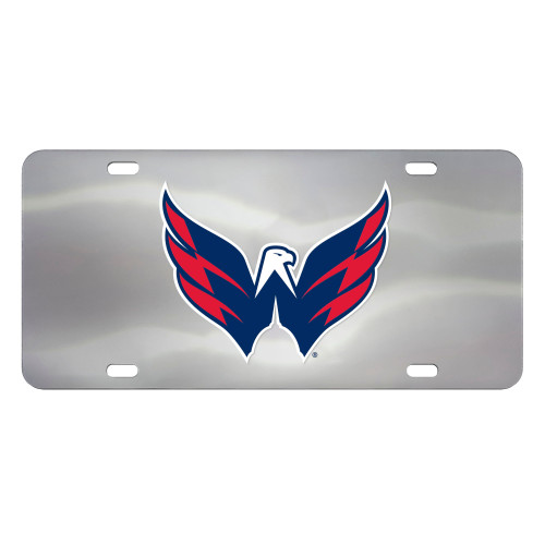 12” NHL Washington Capitals Automotive Diecast License Plate - IMAGE 1