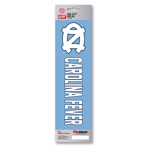2ct NCAA University of North Carolina Team Slogan Automotive Decal Stickers 6.25" - IMAGE 1