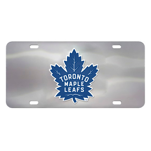 12” NHL Toronto Maple Leafs Automotive Diecast License Plate - IMAGE 1