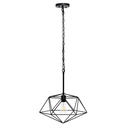 Wired Paragon Hanging Pendant Ceiling Light Fixture - 60" - Black - IMAGE 1