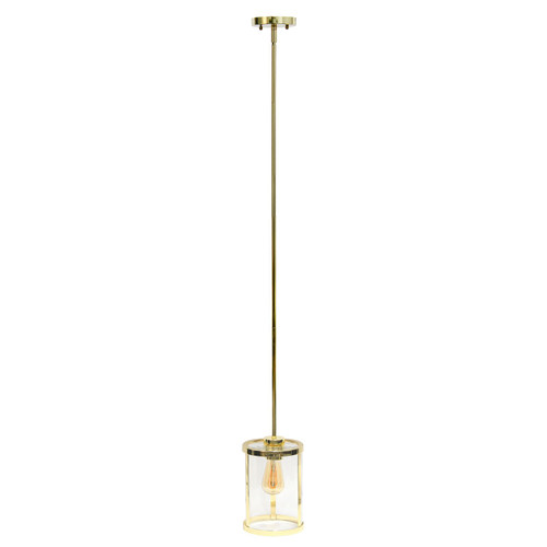 Adjustable Hanging Pendant Ceiling Light Fixture - 55" - Gold - IMAGE 1