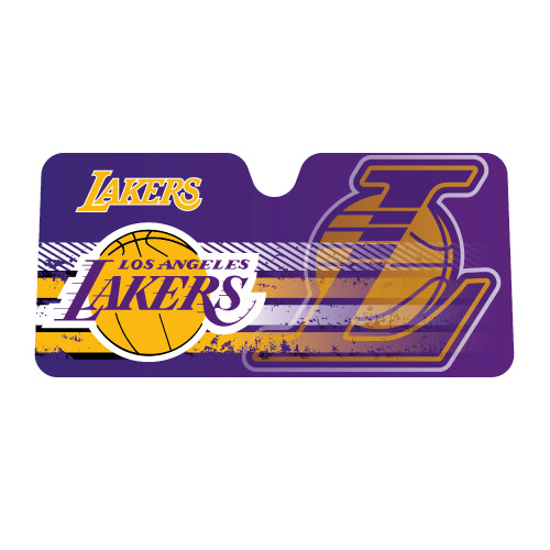 59" NBA Los Angeles Lakers Automotive Windshield Sun Shade - IMAGE 1
