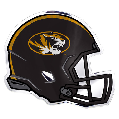 3.25” NCAA University of Missouri Tigers Embossed Automotive Helmet Emblem - IMAGE 1
