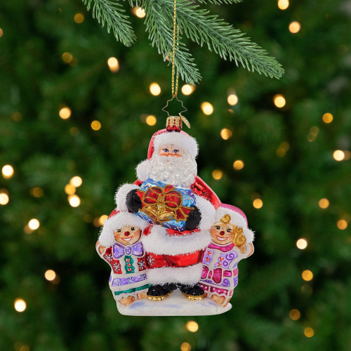 Christopher Radko Room For One More Glass Christmas Ornament 1021653 - IMAGE 1