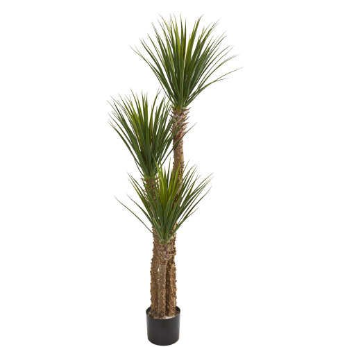 4.75' Yucca Artificial Potted Tree - IMAGE 1