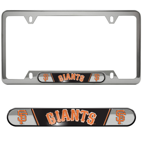 MLB San Francisco Giants Automotive License Plate Frame - 12.25” - IMAGE 1