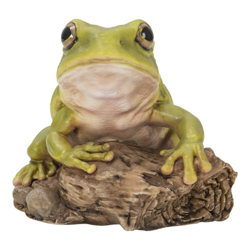 4.5" Tree Frog Outdoor Garden Statue - IMAGE 1