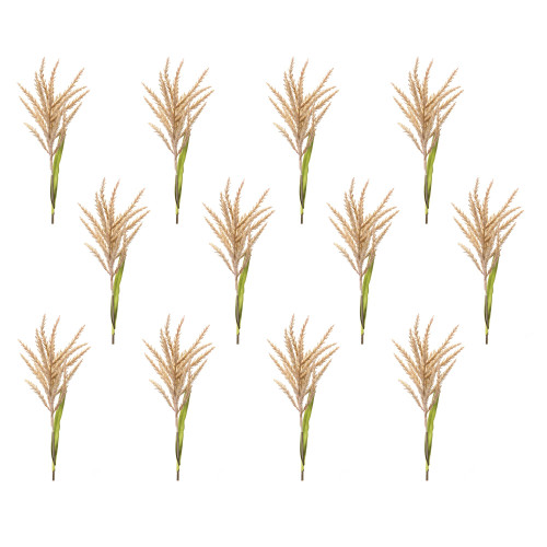 Set of 12 Brown Astilbe Artificial Stems 34" - IMAGE 1