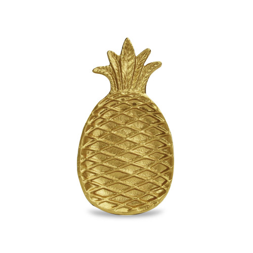9.5" Gold Finish Pineapple Tabletop Decoration - IMAGE 1