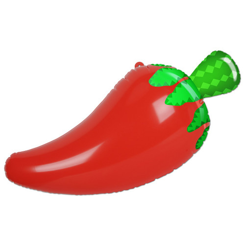 Pack of 6 Inflatable Red and Green Spicy Chili Pepper Party Decors 30" - IMAGE 1