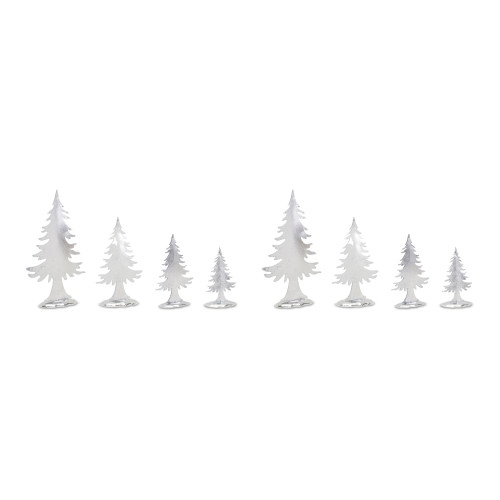 Pine Christmas Tree Tabletop Decorations - 16.25" - Set of 8 - IMAGE 1