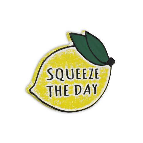 19" Squeeze The Day Fresh Lemonade Inspired Wall Sign - IMAGE 1