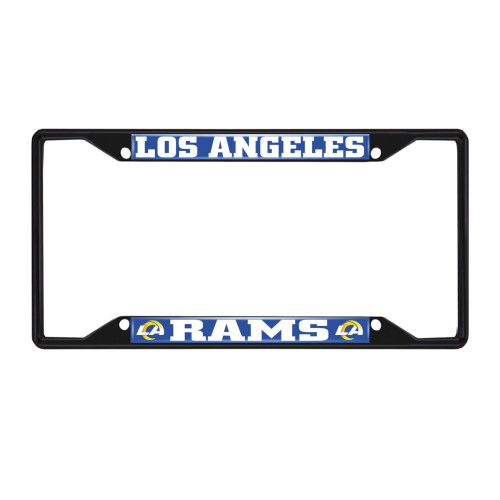 12.25” NFL Los Angeles Rams Automotive Metal License Plate Frame - IMAGE 1