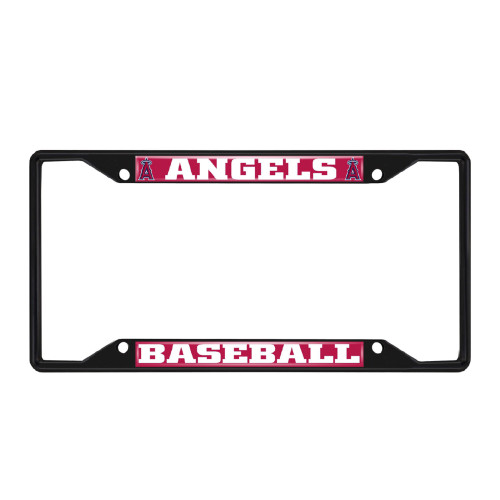 12.25” MLB Los Angeles Angels Baseball Metal License Plate Frame - IMAGE 1