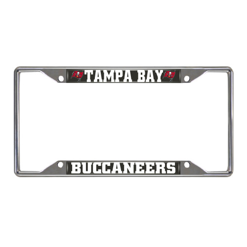 12.25" NFL Tampa Bay Buccaneers License Plate Frame - IMAGE 1