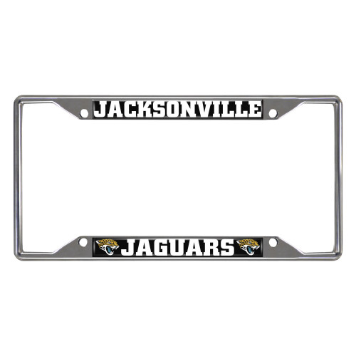 12.25” NLF Jacksonville Jaguars License Plate Frame - IMAGE 1