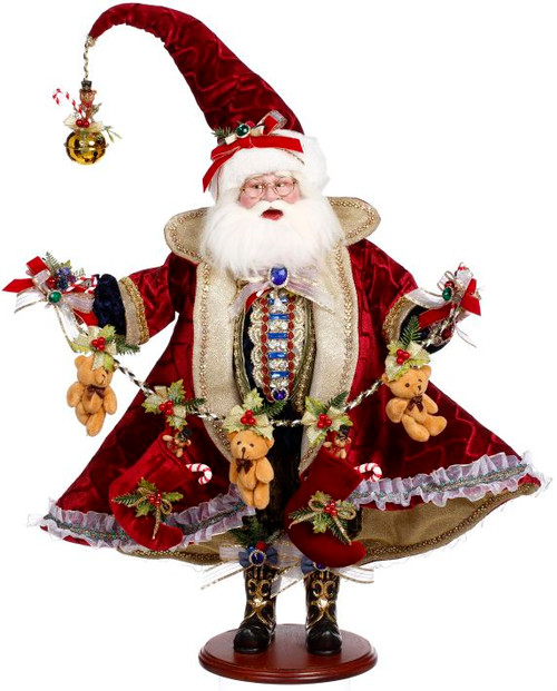 Mark Roberts Joy of Christmas Santa Figurine - 24.5" - IMAGE 1