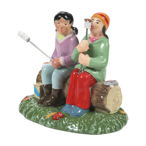Department 56 Village Accessories S'mores and a BFF Christmas Figurines #6011459 - IMAGE 1