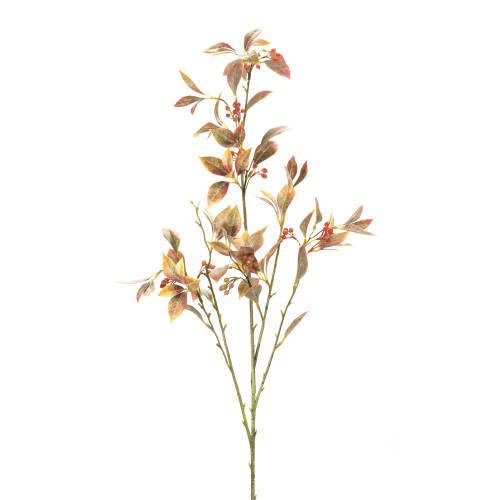 2 Piece Set Leaf with Berry Artificial Thanksgiving Sprays 43" - IMAGE 1