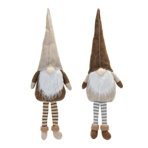 Gnome Shelf Sitter Christmas Tabletop Decorations - 24" - Set of 2 - IMAGE 1