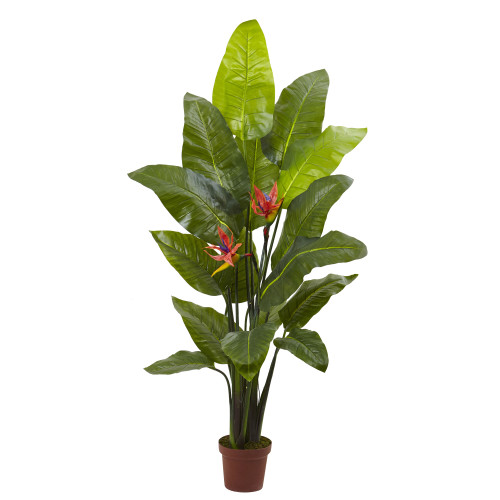 4.75' Artificial Bird of Paradise Potted Plant - IMAGE 1
