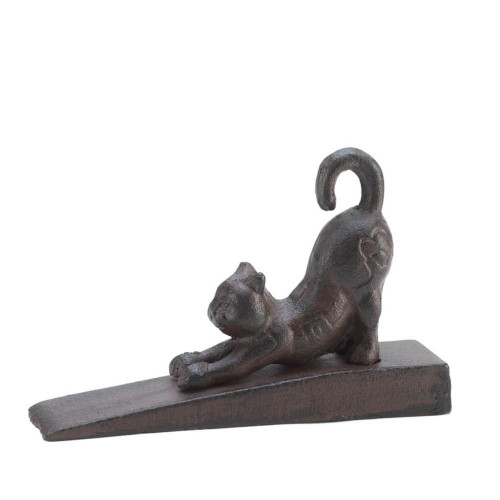 Cat Door Stoppers - 3.75" - Brown - Set of 2 - IMAGE 1