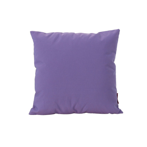 18" Orchid Purple Contemporary Solid Square Throw Pillow - IMAGE 1
