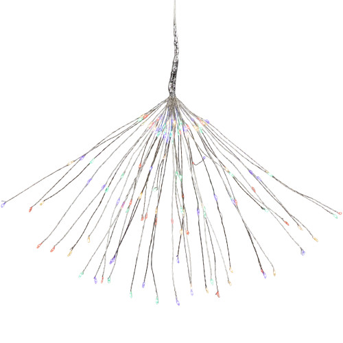 LED Lighted Firework Branch Christmas Decoration - Micro Fairy Multi-Color Lights - 20" - IMAGE 1