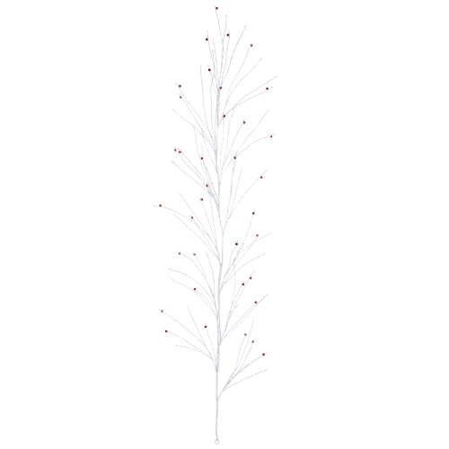 Pre-Lit Christmas Garland with Jingle Bells - 6' x 6" - Cool White Lights - IMAGE 1